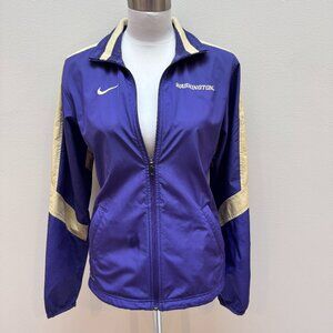 NIKE Purple UW University of Washington Storm Fit Nylon Jacket Sz XS